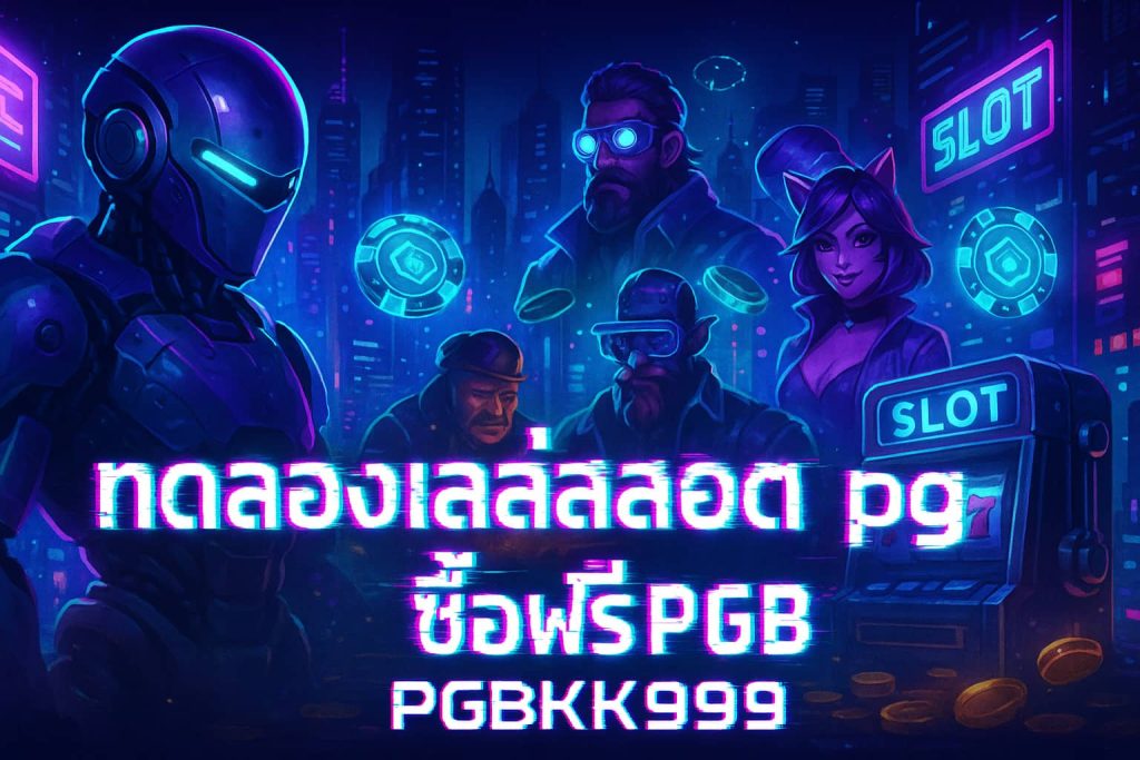 ทดลองเล่นสล็อต pg ซื้อฟรี